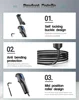 Two-Way 360° Articulating Borescope 1080P Endoscope Camera with Light 3.9mm Waterproof Probe Camera For Android/iOS Phone 4
