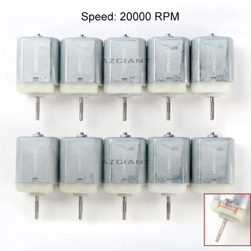 

10 PCS OEM Motor FC280 DC 20000 RPM 48mm DIY Replace Engine For Car Repair Power Accesseries Reverse Toy High Quality Assembly