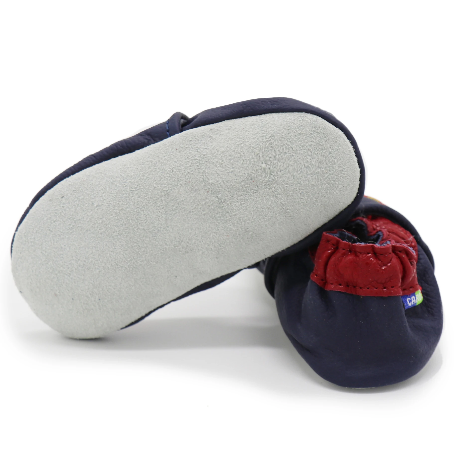 Baby shoes Children slippers 006Carozoo Lovely Styles Baby Plippers Boys First Walker Shoes Cow Leather Bebe Shoes Prewalker For Girl
