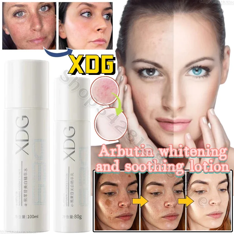 

XDG Arbutin Whitening Soothing Water Emulsion Brightens Skin Color Improves Dark Skin Moisturizing Water Emulsion Face Lotion