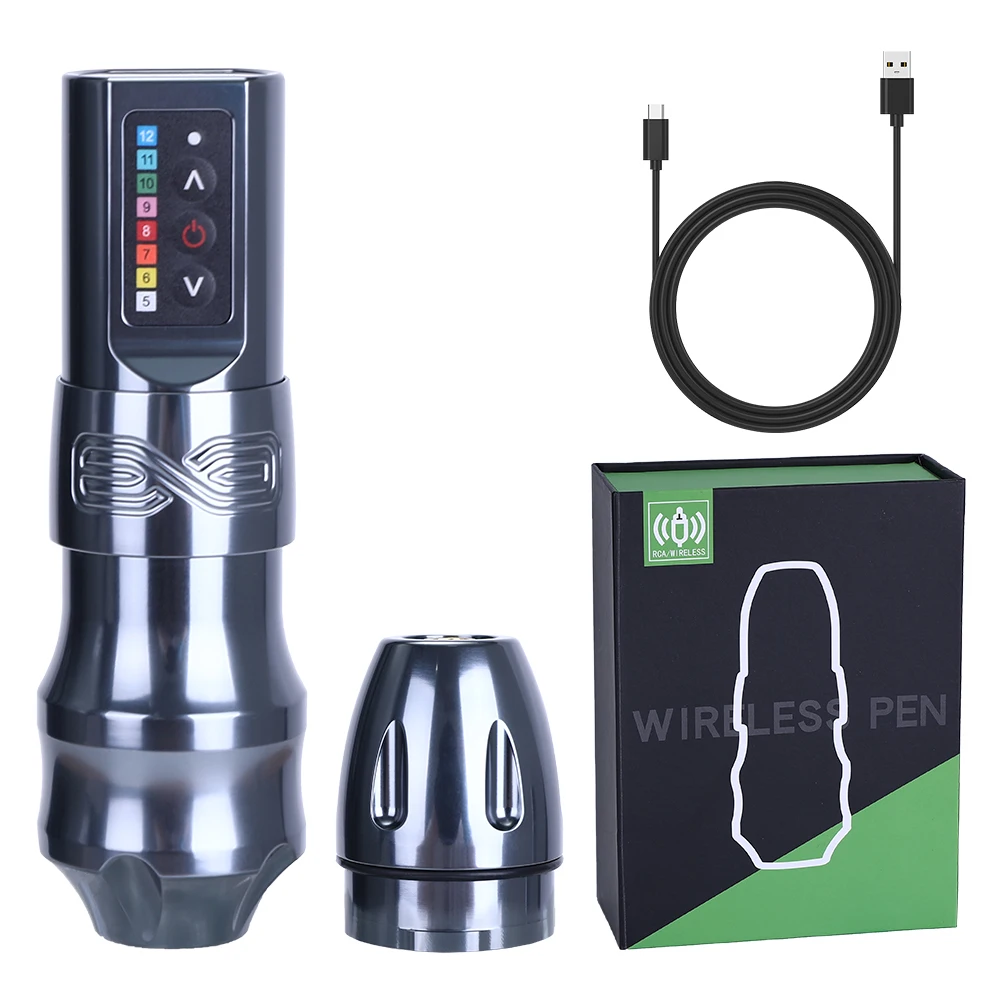 YILONG MAX Tattoo Machine Cartridge Pen 2400mAh Large