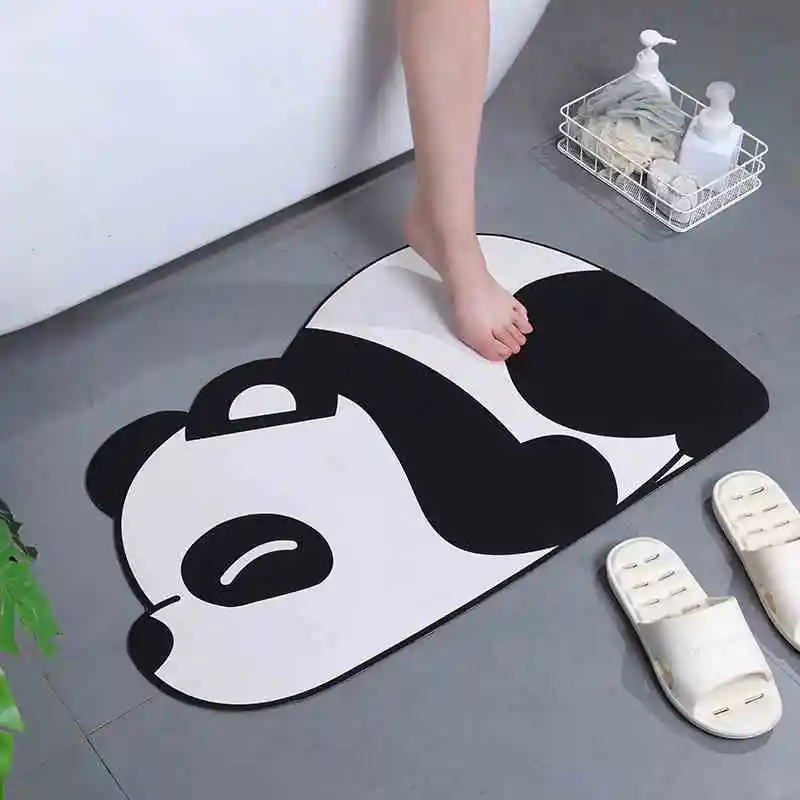 

2023 bathroom anti-skid mat Square carpet
