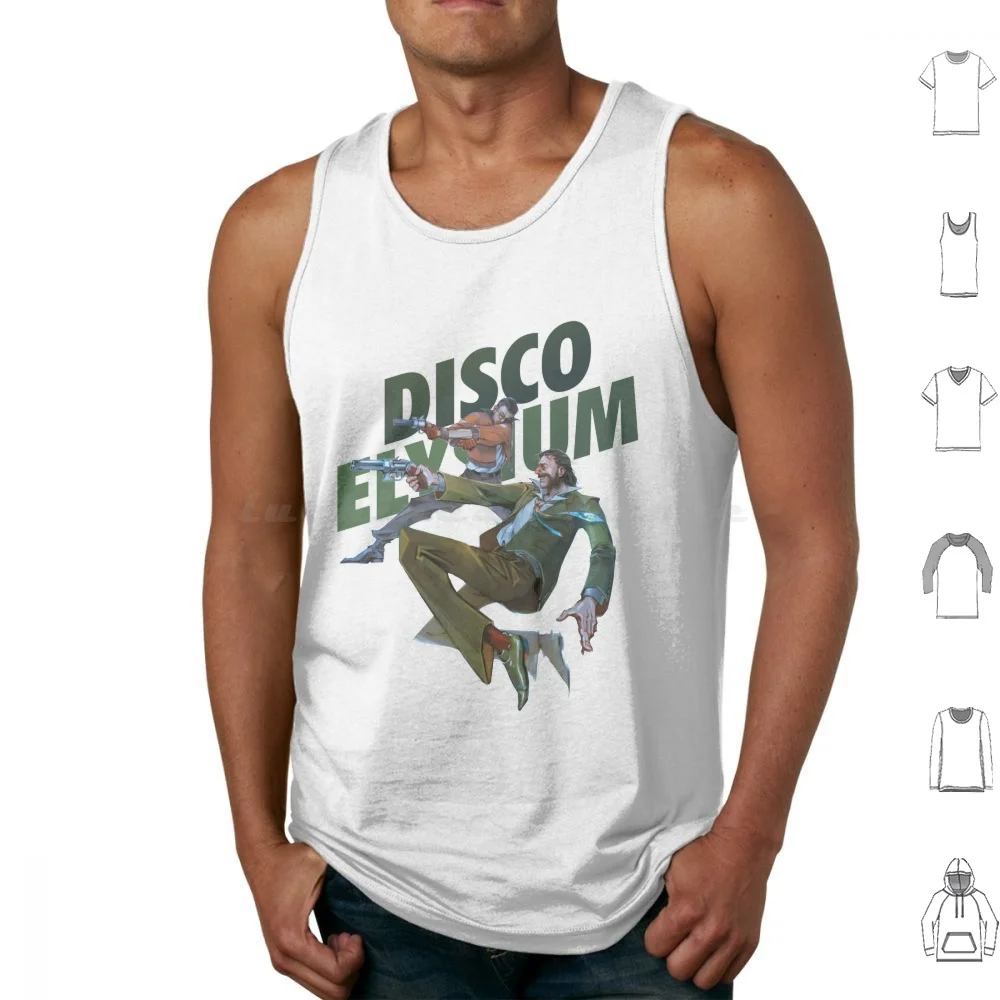 Garantito Ti Renderai Soddisfatto Canotte Essenziali Stampa Cotton Disco Elysium Disco Elysium Game Kim Kitsuragi Rpg