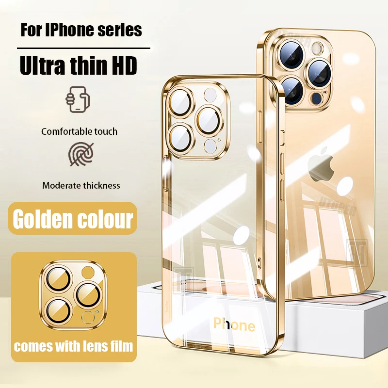 Sleek Transparent Soft TPU Phone Case - Official Edition