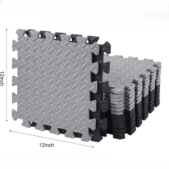 Interlocking EVA Foam Floor Mats Waterproof Non-Slip Tiles for GymGarage Kids Room Home Workout Sports Mat Puzzle Mat 2