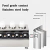 Sauce Warmer Commercial Chocolate Warming Machine Stainless Steel Electric Soy Jam Heater Filling Machine 1/2/3 Bottles 110V220V 3