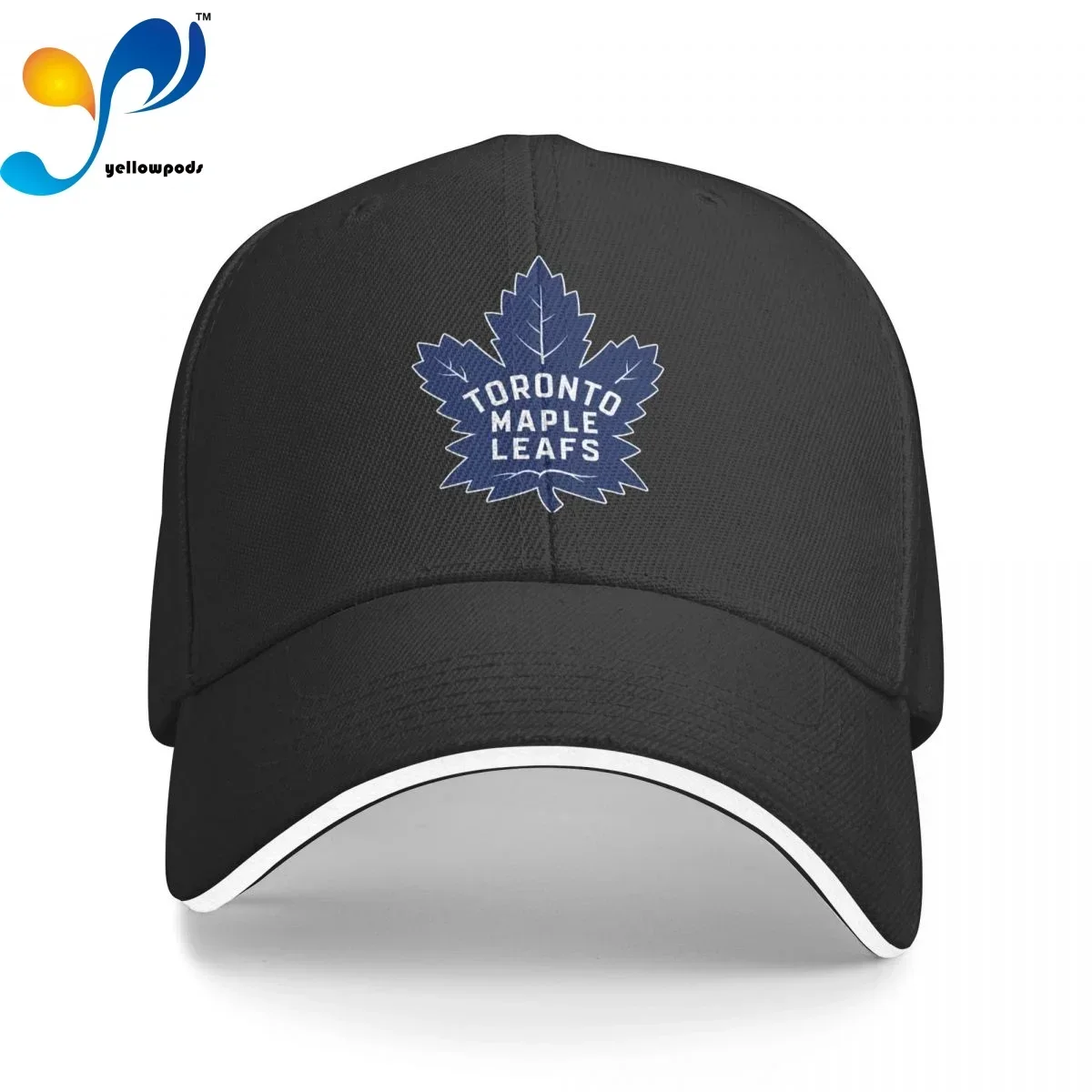 

Унисекс хлопковая кепка для женщин и мужчин, модная бейсболка с кленовыми листьями, Торонто, регулируемая, для улицы