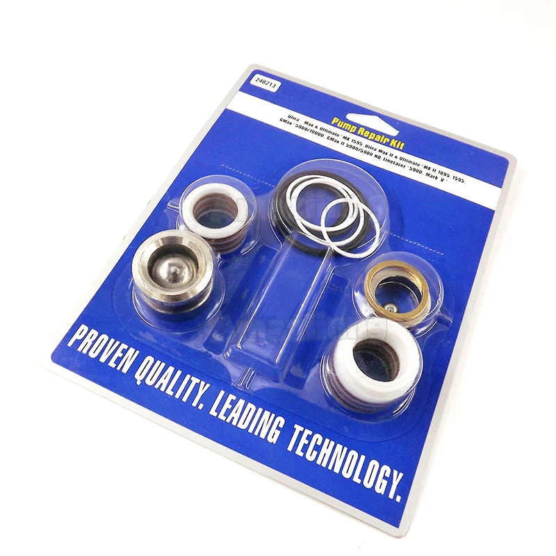 에어리스 스프레이어 펌프 수리 키트 244194 248212 248213 249123   390/395/495/595/3400/695/795/3900/7900/200/300/5900/1095/최대 V용