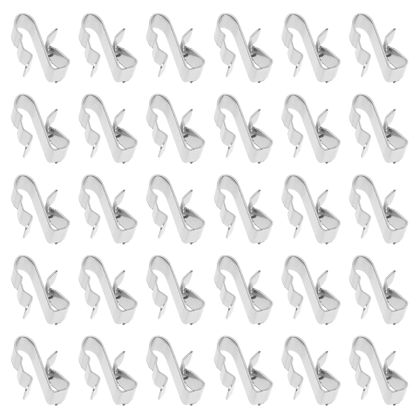 

50 Minetal Wire Clips- Solar Photovoltaic Cable Clips Staless Wire Rope Clips Trailer Frame Wire Clip