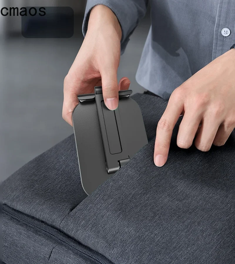 ثلاثة أقسام قابلة للطي مكتب حامل الهاتف المحمول آي...