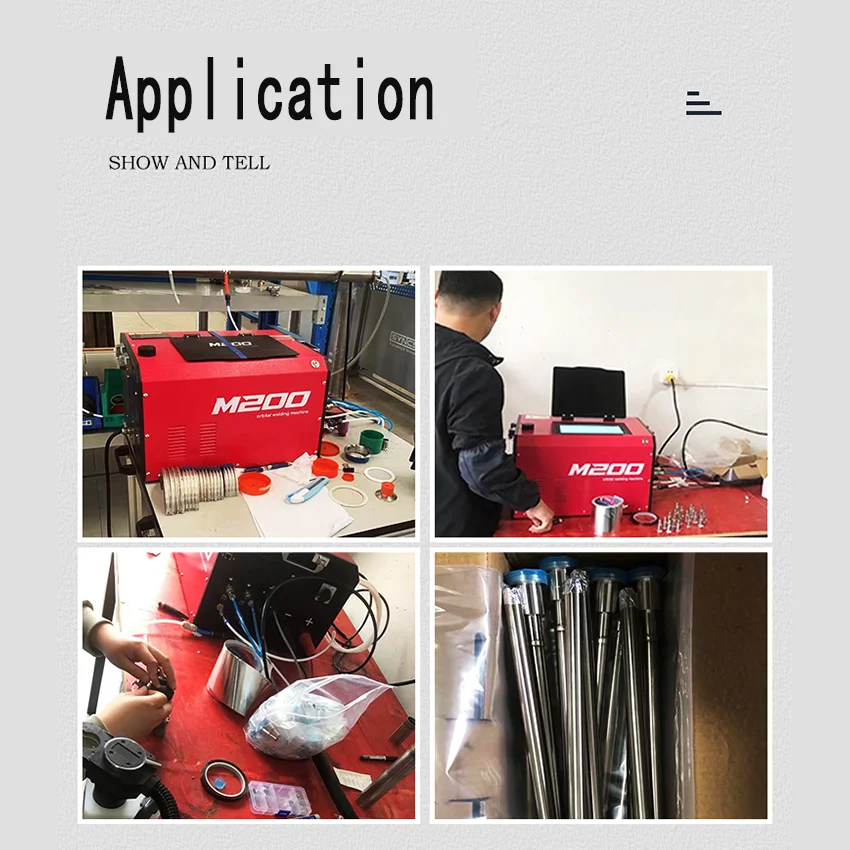 Ghion Chion Automatic orbital welding machine tig welding method ultra-clean tubing and pipe welding in semiconductor industry 6