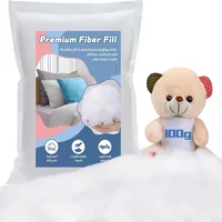 100g/3.5oz Polyester Stuffing Fiberfill for Small Stuffed Animals Crochet Fiber Fill Poly Filling Stuffing for Home Craft DIY