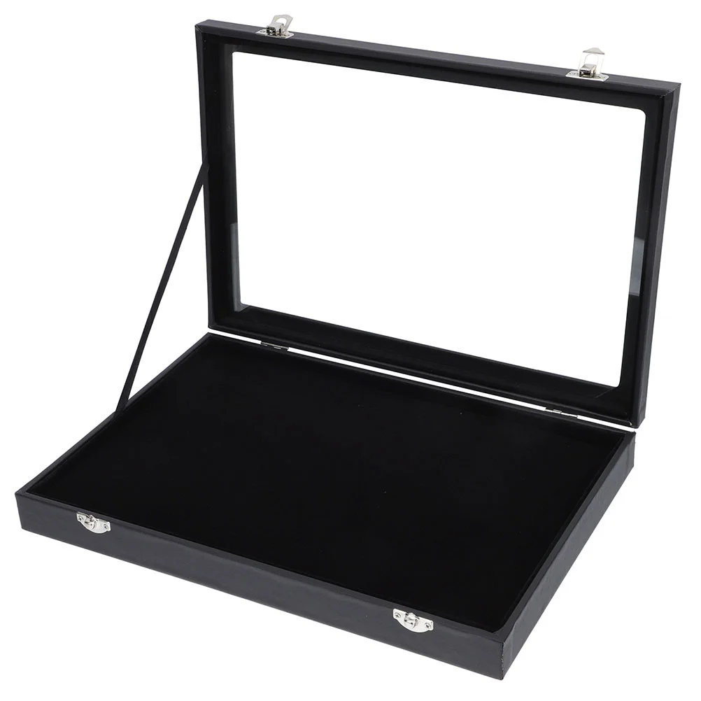 

Pin Display Case Breastpin Medal Display Box Storage Box Dust-Proof Brooch Box Display Rack Jewelry Medal Collection Display Box
