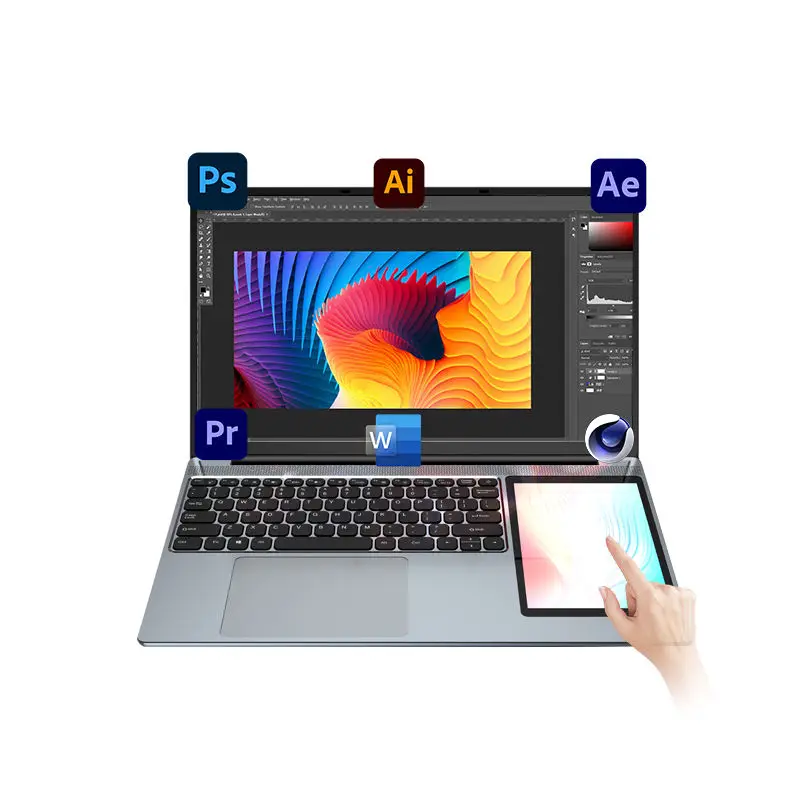 PC Portable Double Écran Tactile 15,6" — Spécial Télétravail S0f7e6438d02a463f905e154b600fb8fdn