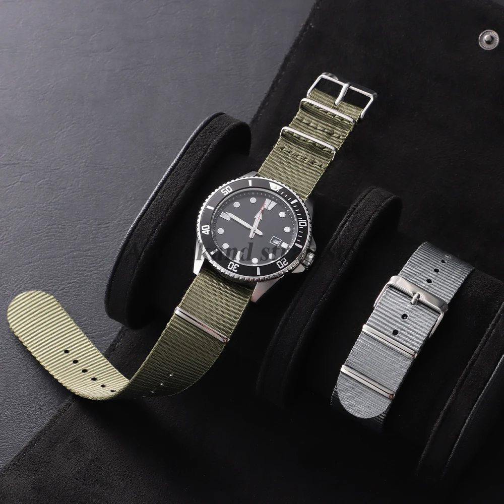 Premium High-Density Durable Nylon Watch Straps - Soft, Sporty Wristband Accessories