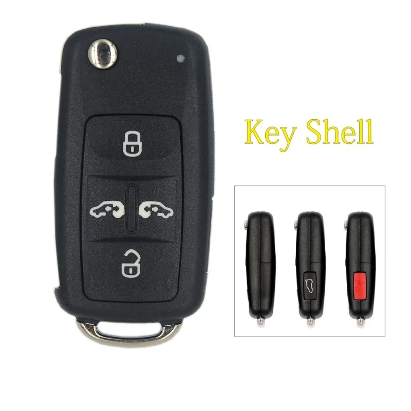 

Чехол для ключей BaoJiangDd для Volkswagen Sharan Multivan T5 Caravelle MPV