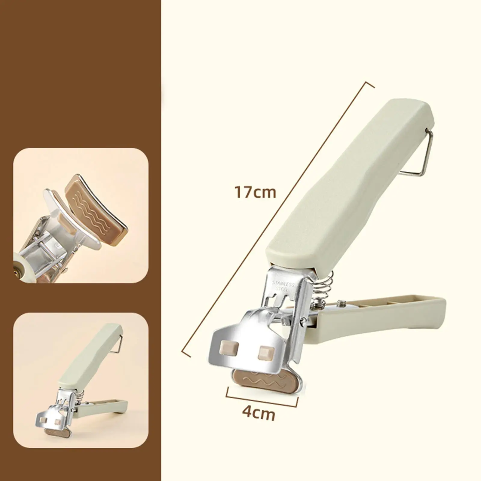 Dish Plate Clip Anti Hot for Moving Hot Plate or Bowls Anti Scalding Stainless Steel Hot Plate Gripper for Bar Cooking