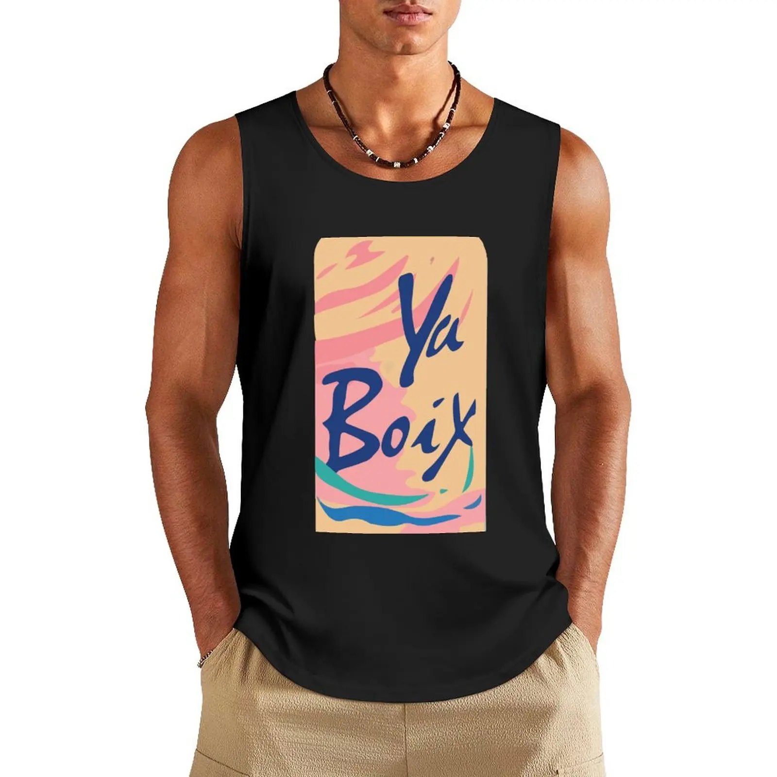 

Ya Boix Tank Top sleeveless t-shirts for men sleeveless bodybuilding men Men's summer t-shirt