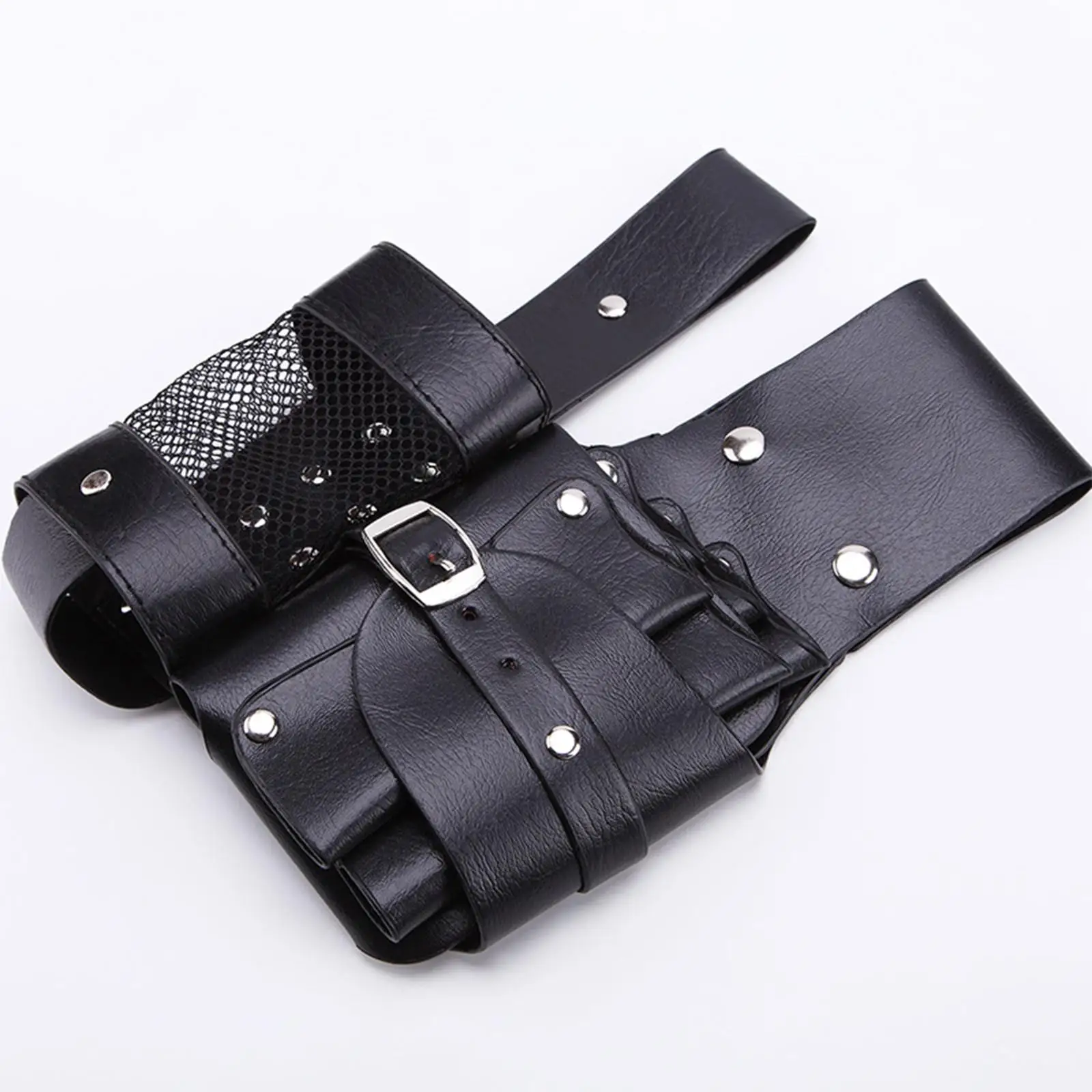 

Stylish Hairdressing Scissor Holder - Compact and Adjustable Organizer for Salon Tools