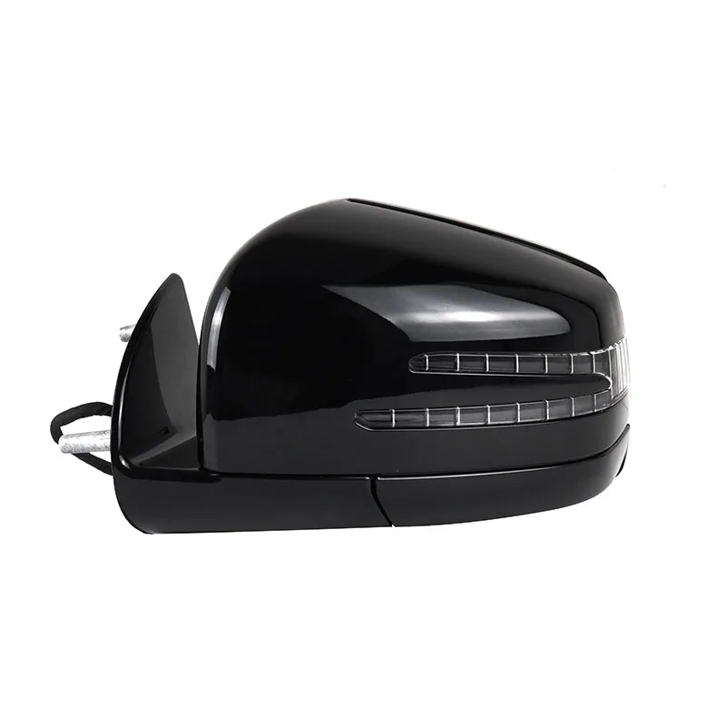 Car Power Rear View Mirror Side Door Mirror Assembly Black  