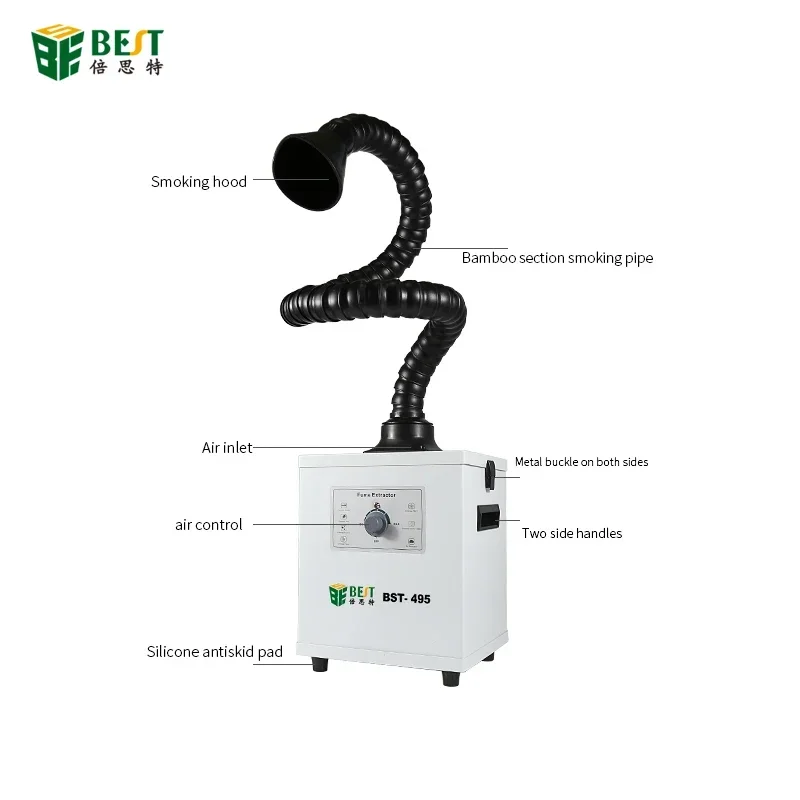 

BST-495 filter Exhaust Industrial Purifying Instrument Soldering Smoke Fume Extractor for Laser Separating Machine