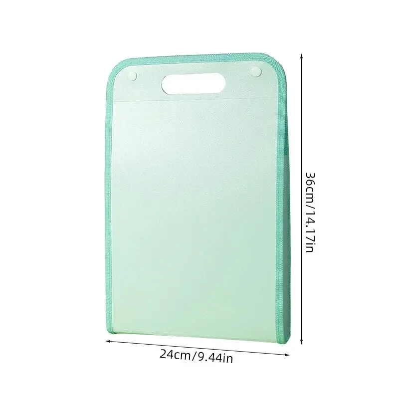 File folder 13 Pocket Portable A4 Letter Size Macaron Color Accordian Document Organizer for Classroom Office Home Storage