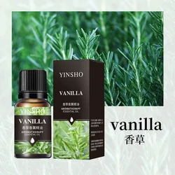 Aromatherapy Essential Oils - Lavender, Rose, Lemon, and Mint Blend (10ml) (Vanilla)