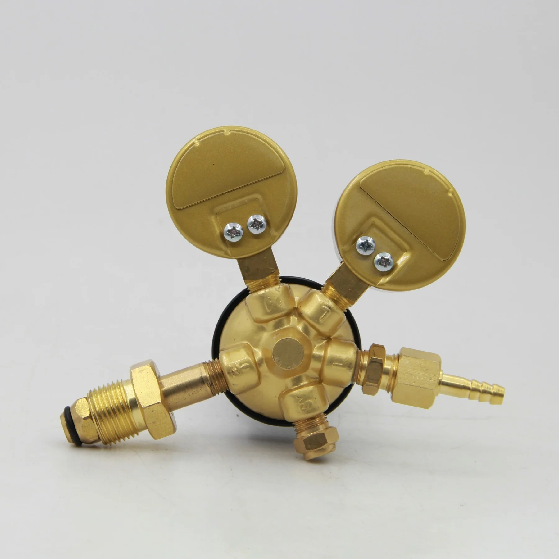 DEM DG150-AR TIG MIG Welding Machine Small Brass Argon Gas Flowmeter  CO2 Regulator 4