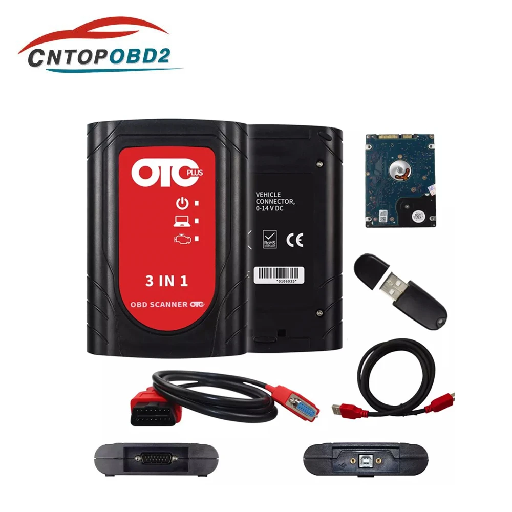 

OTC Plus 3 in 1 for Toyota Techstream Consult 3 Plus OTC Scanner For Toyota/Nissan/VOL Diagnostic Tool OBD Scanner GTS With HDD