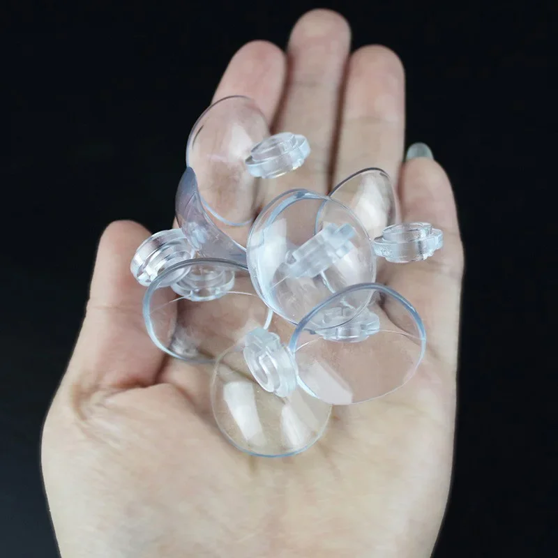 30pcs Aquarium Fixed Suction Cup Holder Fish Tank Sucker for 4mm Inner Diameter Airline Oxygen Pipe Tube Wire Holder Accessories