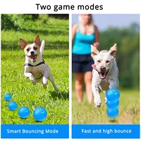 Interactive Dog Pet Ball Toys With Led Lilght Automatic Moving Smart Ball Dog Color Changing Bouncing Rotating Pet Products 3