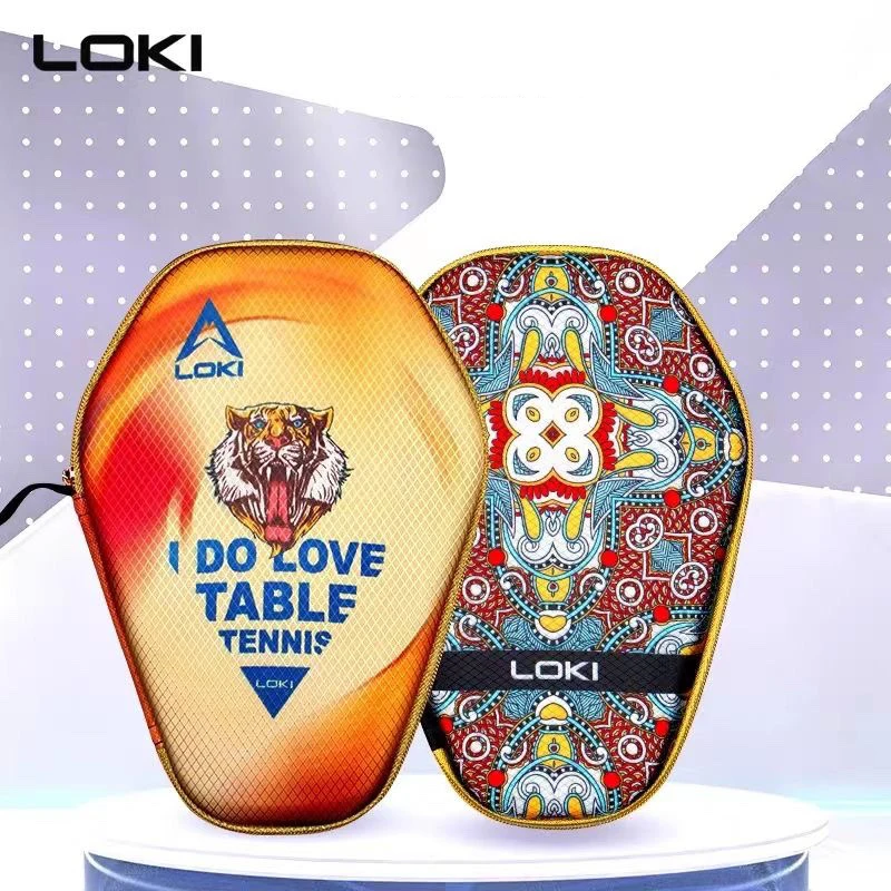 

LOKI Hard Shell Table Tennis Racket Bag High Quality Waterproof Protection Case for Ping Pong Paddle Bag Durable Big Capacity