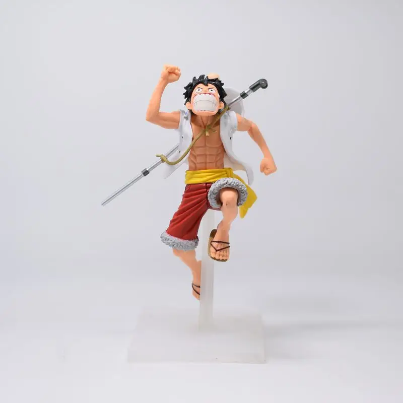 

Anime One Piece Figure Luffy Brohters Portgas D Ace Sabo16CM PVC Figure Collectible Statue Decorations Doll Toy Gifts And Other