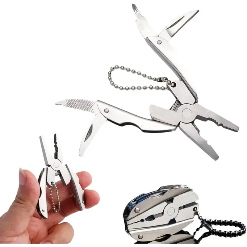 Multifunctional Pliers Mini Lightweight Portable Turtle Back Pliers Beetle Turtle Folding 1PC
