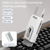 8 In1 Cleaning Kit Computer Keyboard Cleaner Brush Earphones Cleaning Pen For AirPods Headset Phone Cleaning Tools Keycap Puller 1