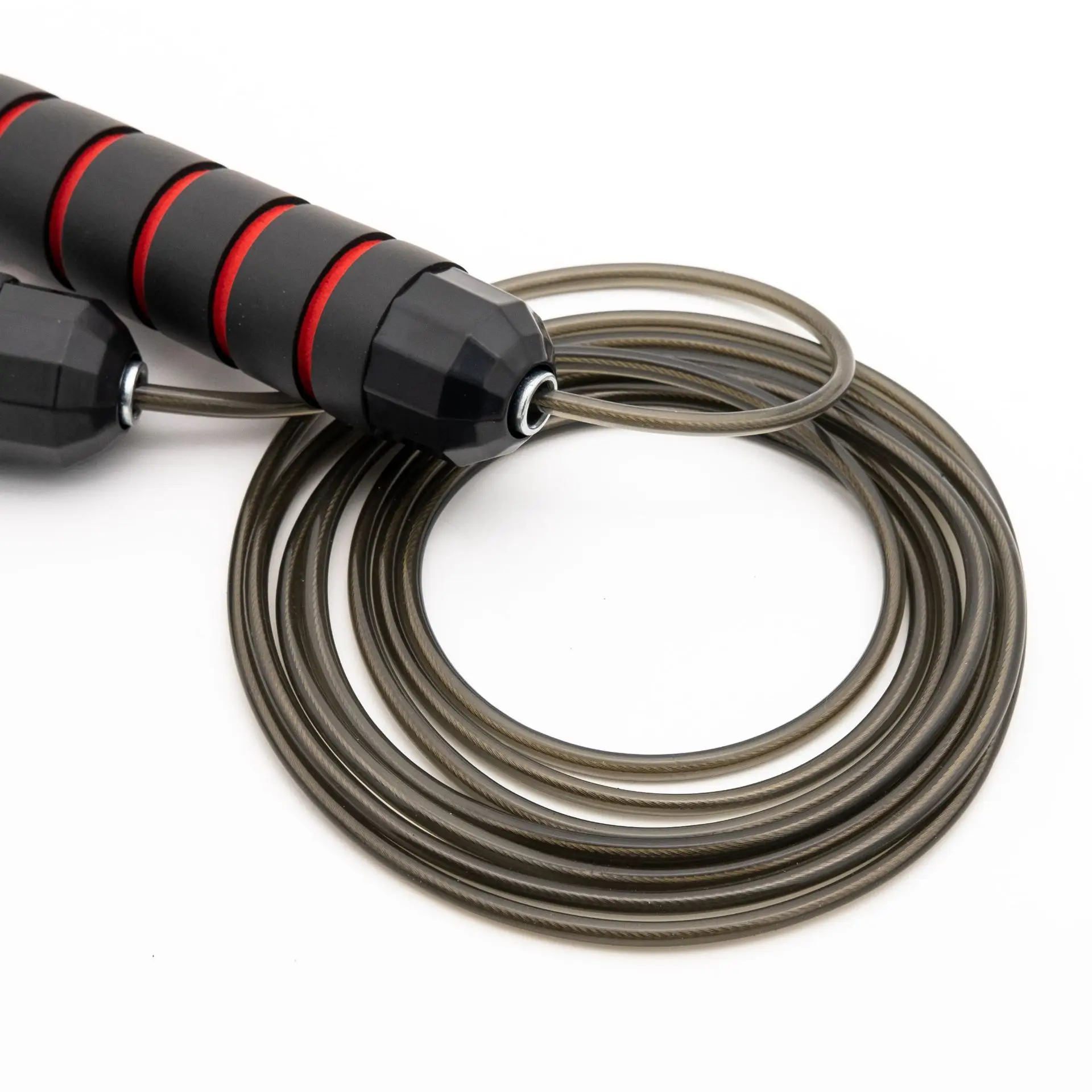 Rope Professional Tangle Free Rapid Speed Jumping Rope Foam Handle Adjustable Steel Skipping Rope Gym Fitness Slim Body - Image 3