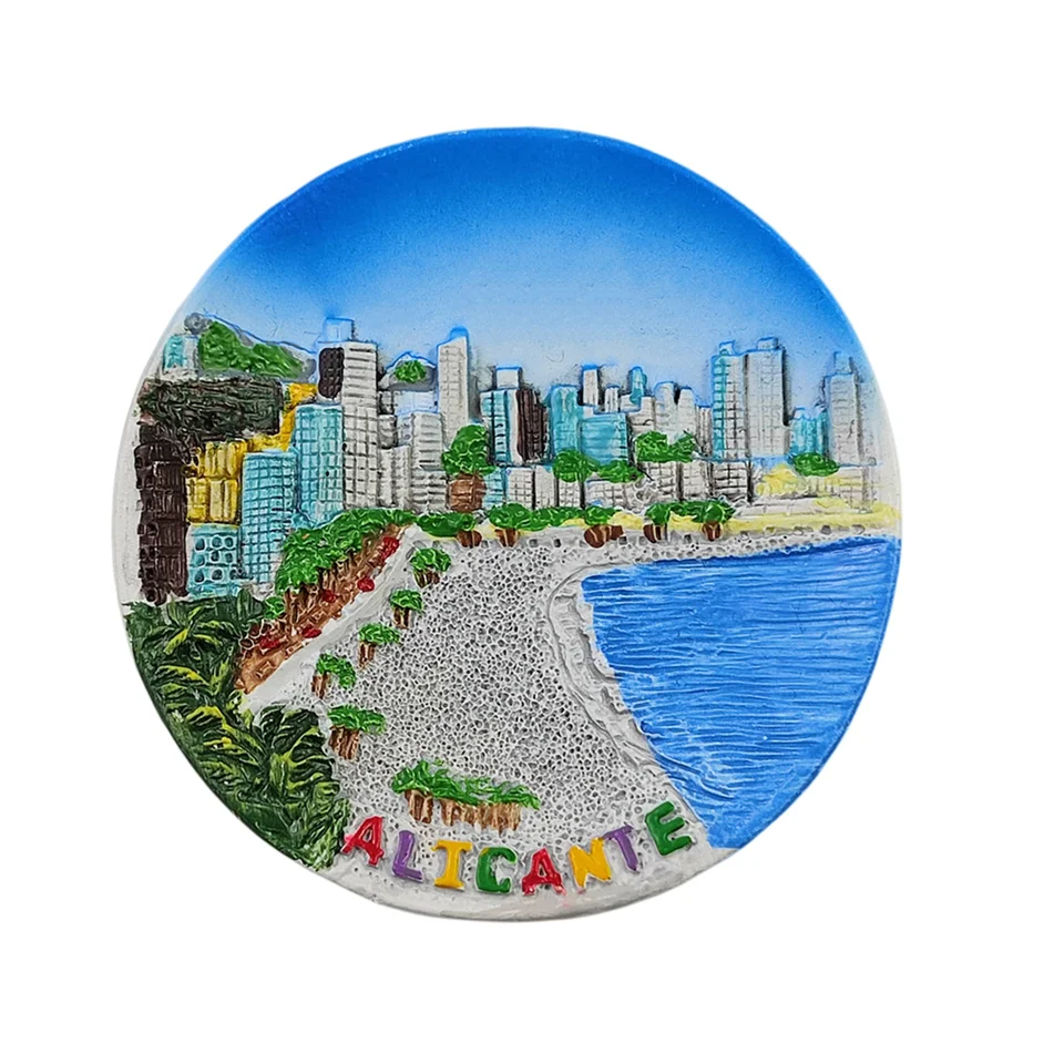 Benidorm Alicante Spagna magnete da frigorifero souvenir da viaggio