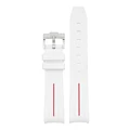 White red line