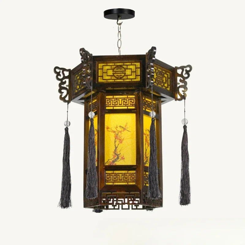 

Chinese style antique palace lamps, solid wood advertising lanterns, hanging lamps, restaurants, tea houses, hotels, ancient bui