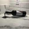 Fashion Display Your Favorite Wine Spilled Wine Bottle Holder Unique Way Fun Wine Bottle Stand ABS Creative Bottle Rack 5