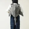 Women Cute Shark Backpack Lightweight Large Capacity Animal Travel Daypack Bookbag for School Travel Outdoor 1