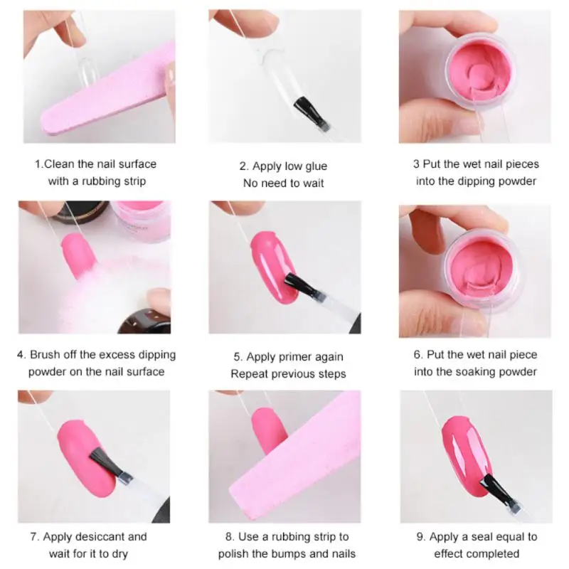 Nail Art Power 25 Colors Diy Nails Nail Polish Gel Decoration Solid Color Nail Powder Manicure Nail Glitter Powder 5