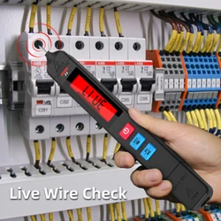 BSIDE Z1 Z5 Multimeter Digital Tester Smart Pen Type Voltage Detector DC AC Capacitance Ohm NCV Hz Diode Continuity Meter