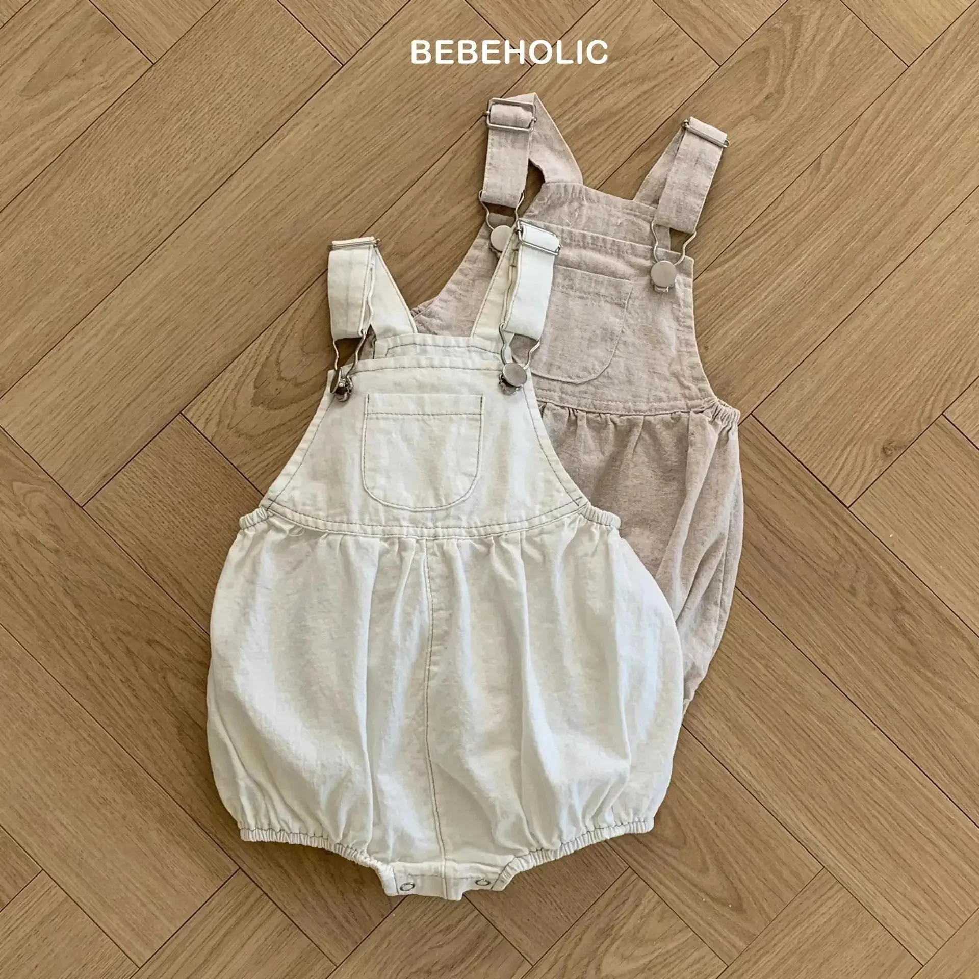 Korean Style Baby Romper Summer Thin Sleeveless Bib Overalls Baby Girl Clothes Cotton Crawler Suit Comfortable Soft Material