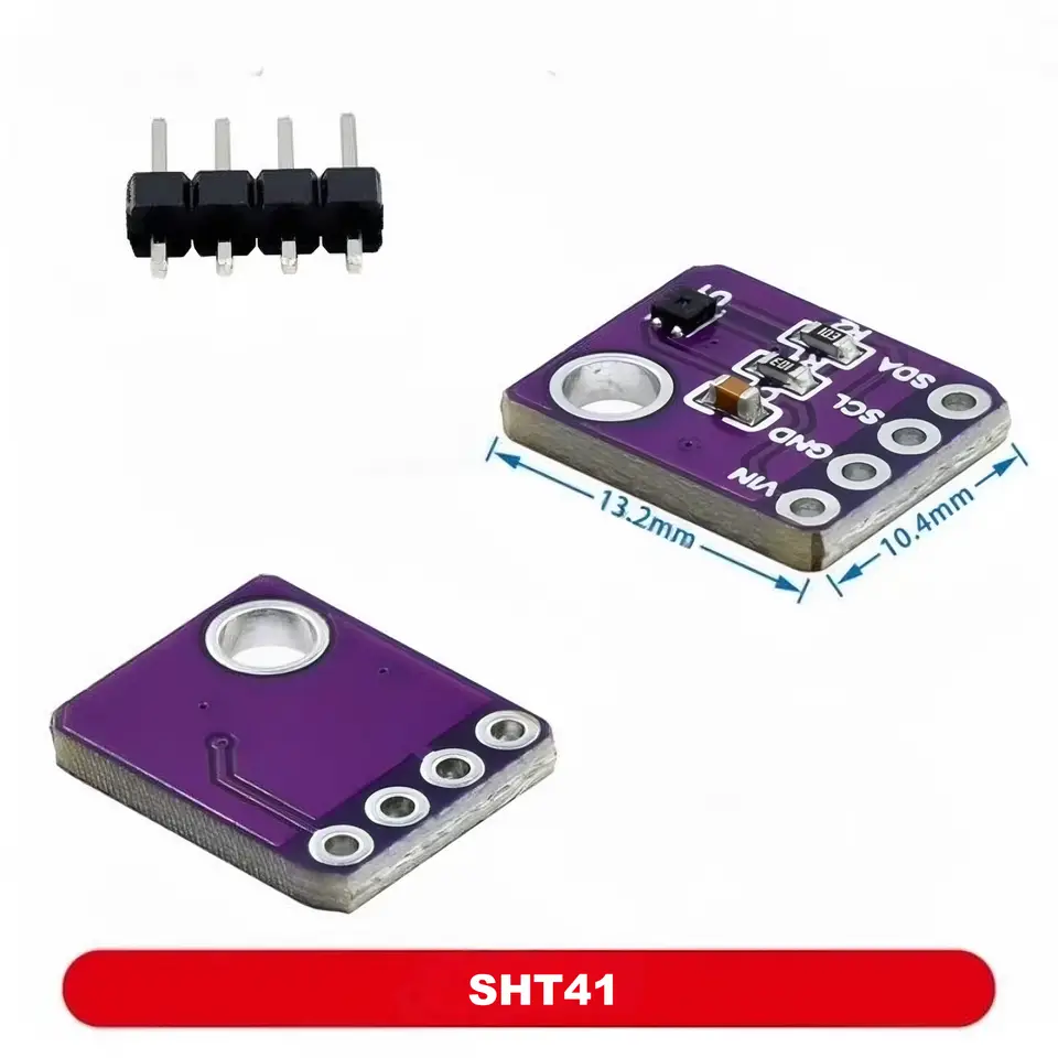 SHT30,SHT31,SHT35, SHT40, SHT41, SHT45 Temperature and Humidity Sensor Module for IoT, HVAC, and Environmental Monitoring image 8
