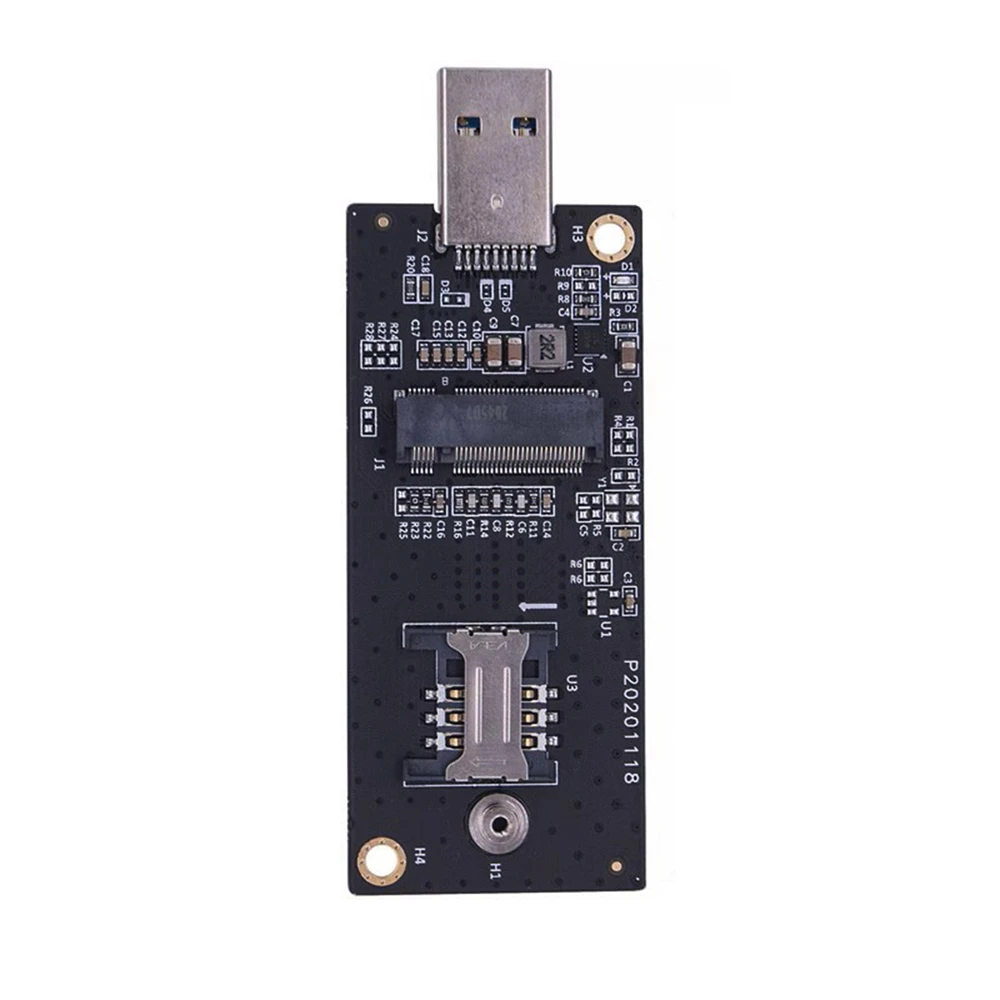 Cbalecc Usb 3.0 Adattatore Riser Card A Ngff M.2 Key-B Wwan W Sim Slot Modulo Wireless Scheda Modem Per 3G/4G/5G Lte