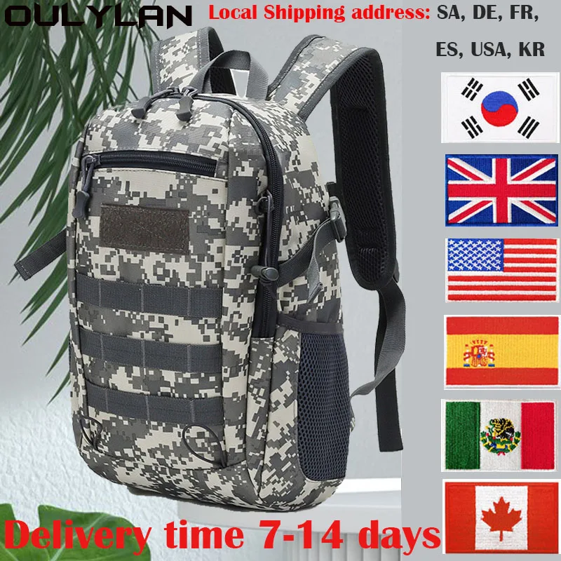 

Oulylan Military Tactical Waterproof Travel Outdoor Backpack Sport Camping Rucksack Trekking Fishing Hunting Bags Backpack