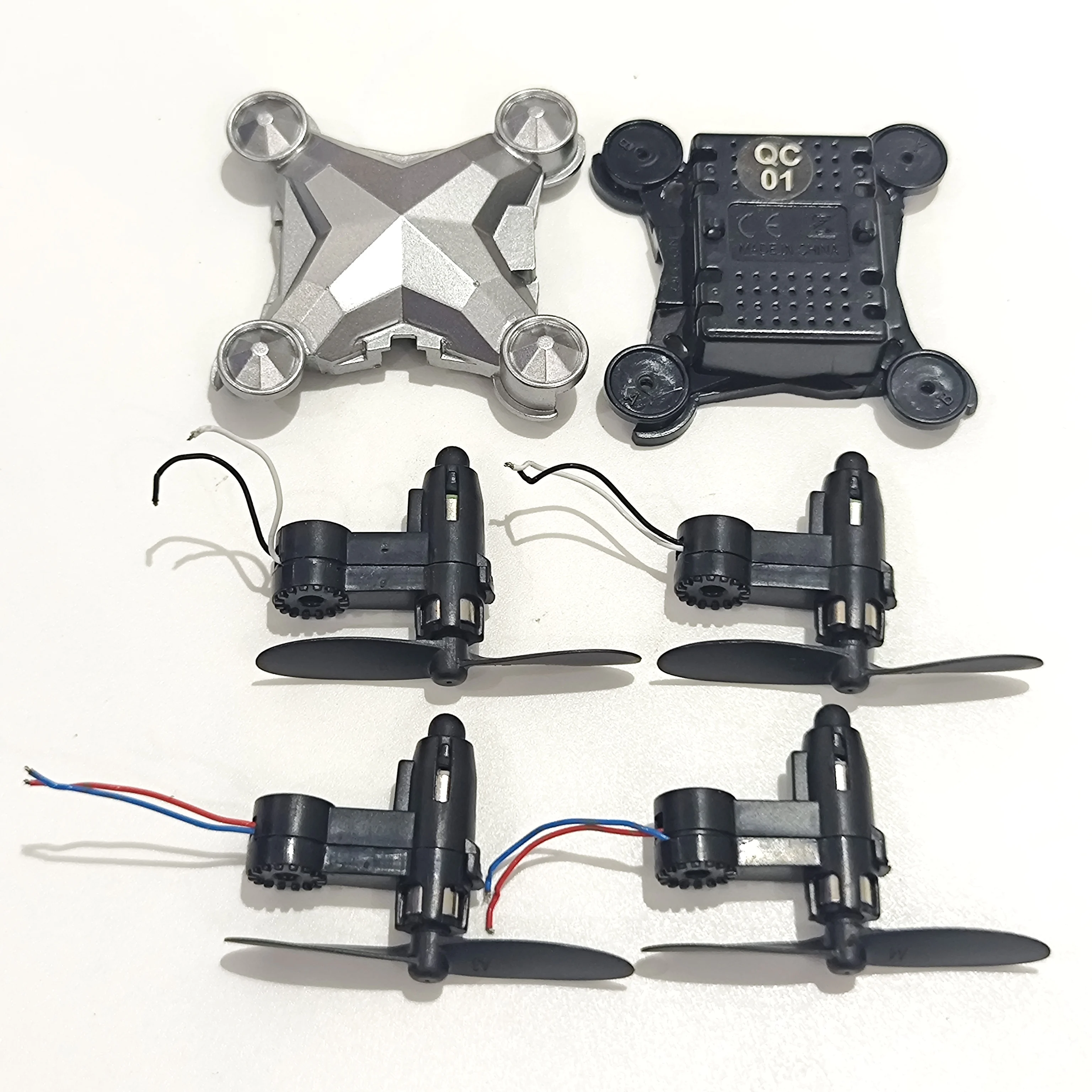 DH-120 MINI Drone Original Motor Arm Full Set With CW CCW Propeller ...