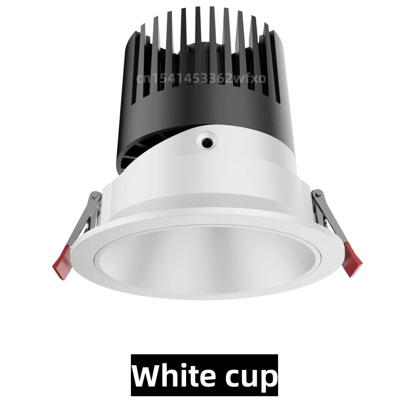 Description Picture 6 of itemDimmable AC85V-265V LED downlight Spotlights 5W7W10W12W18W20W24W30W Sky light embedded anti-glare indoor COB interior decoration
