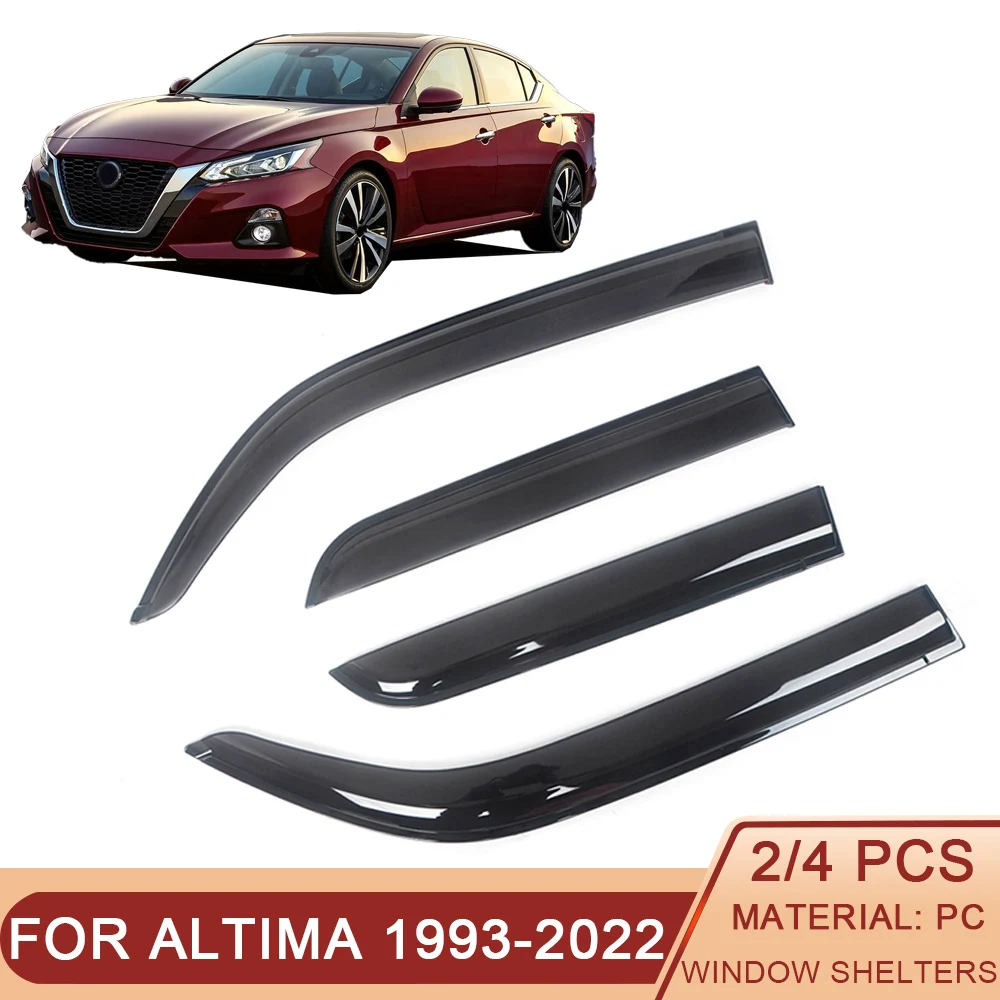 ForNissanAltima19932023AutoSideWindowWindDeflectorsVisors